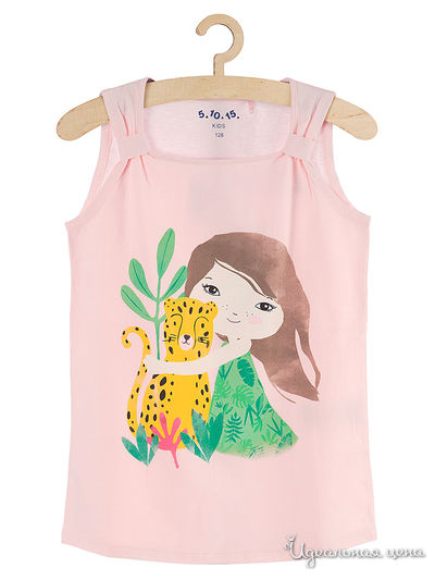 Майка 5.10.15, цвет розовый