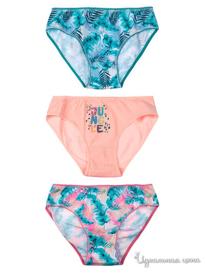 Комплект трусов, 3 шт 5.10.15, цвет мультиколор