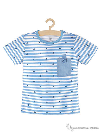 Футболка 5.10.15, цвет голубой