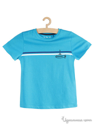 Футболка 5.10.15, цвет голубой