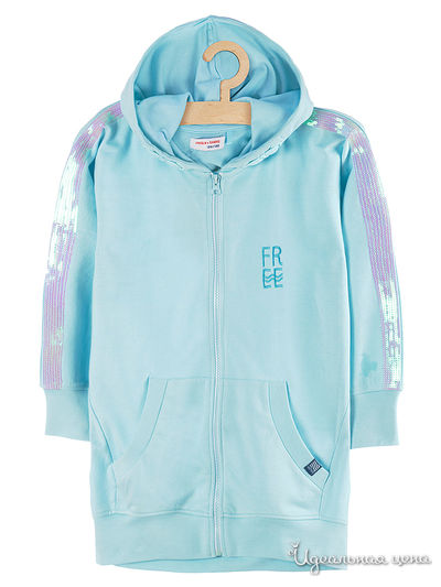 Толстовка 5.10.15, цвет бирюзовый