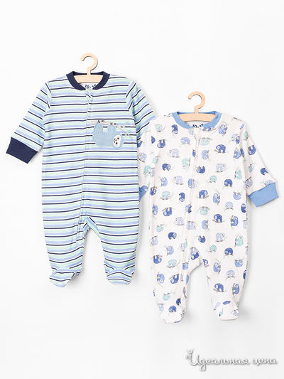 Комбинезон, 2 шт 5.10.15, цвет белый