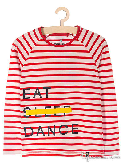 Лонгслив 5.10.15, цвет белый, красный