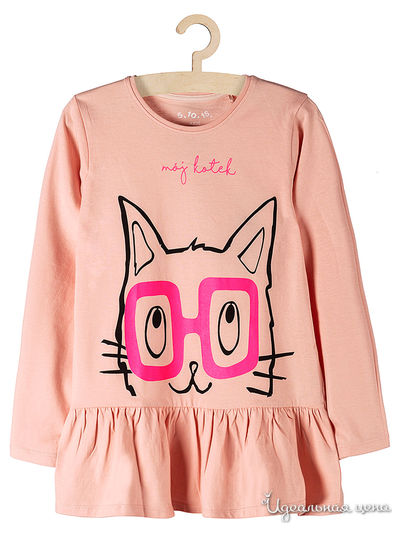 Лонгслив 5.10.15, цвет персиковый