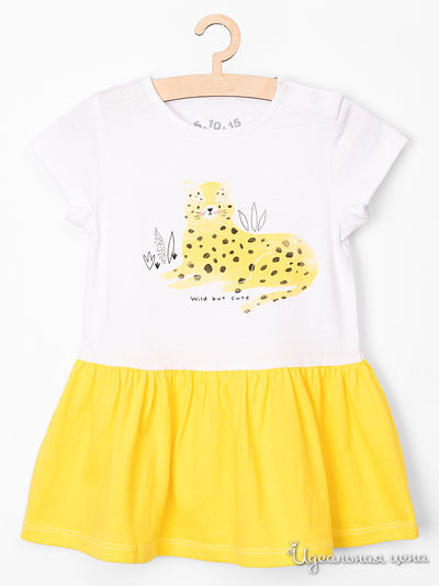 Платье 5.10.15, цвет желтый