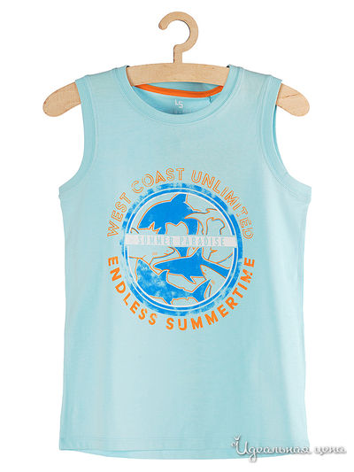 Майка 5.10.15, цвет синий