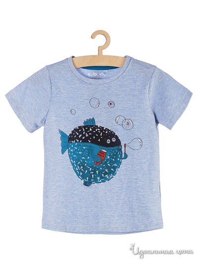 Футболка 5.10.15, цвет голубой