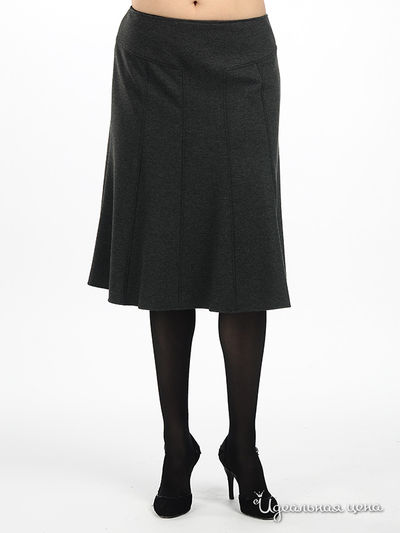 Юбка Luisa Cerano&Rabe, цвет цвет темно-серый