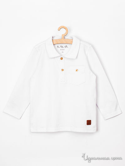 Лонгслив 5.10.15, цвет белый