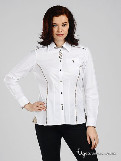 Блуза Luisa Cerano&Rabe, цвет цвет белый