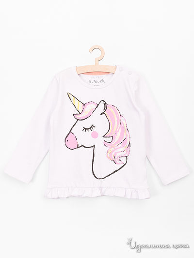 Лонгслив 5.10.15, цвет белый