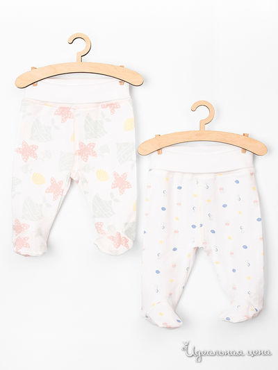 Ползунки, 2 шт 5.10.15, цвет белый