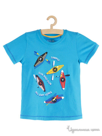 Футболка 5.10.15, цвет голубой