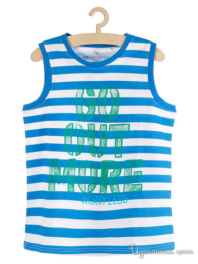 Майка 5.10.15, цвет голубой