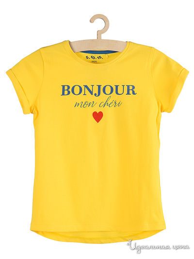 Футболка 5.10.15, цвет желтый