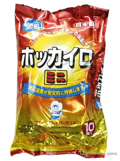 Грелка одноразовая широкого спектра действия, 10 шт, 93x55 мм, KOWA, цвет Мультиколор