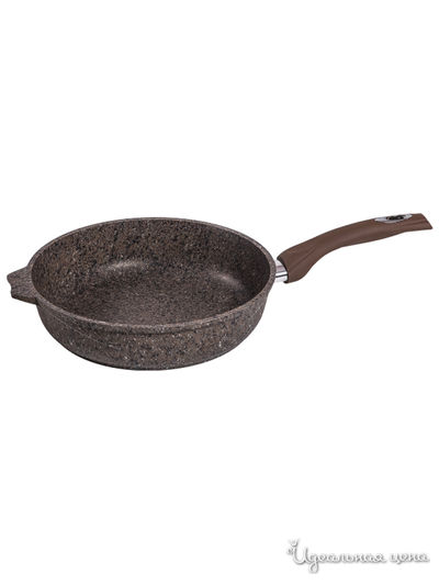 Сковорода, 22 см МЕЧТА, цвет коричневый