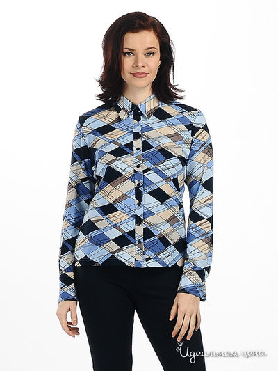 Блуза Luisa Cerano&Rabe, цвет цвет мультиколор