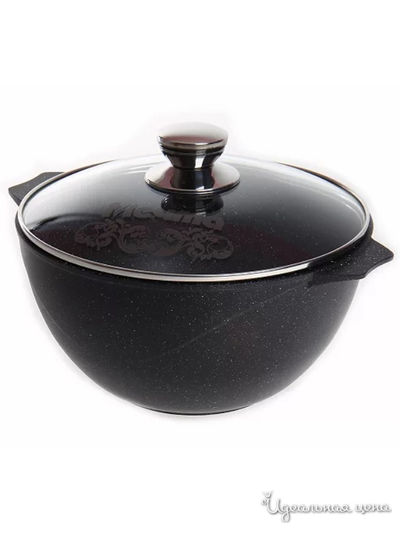 Казан, 4 л МЕЧТА, цвет черный