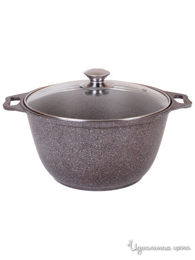 Кастрюля, 2 л KUKMARA, цвет коричневый