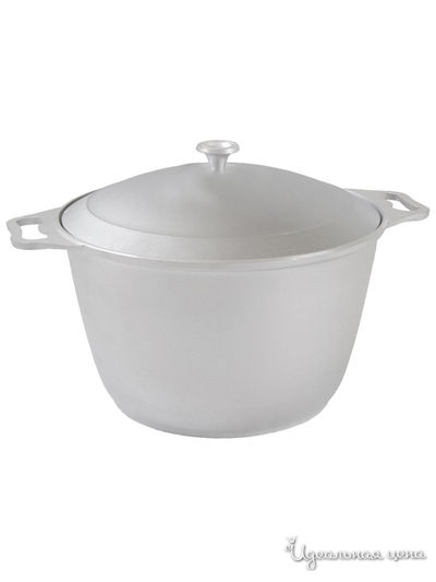 Кастрюля, 8 л Кукмор, цвет светло-серый