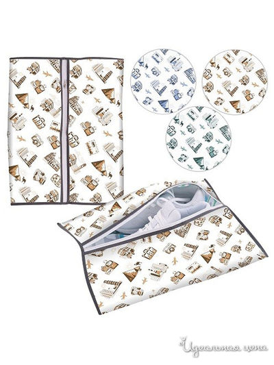 Чехол для обуви, 40*32 см Мультидом, цвет в ассортименте