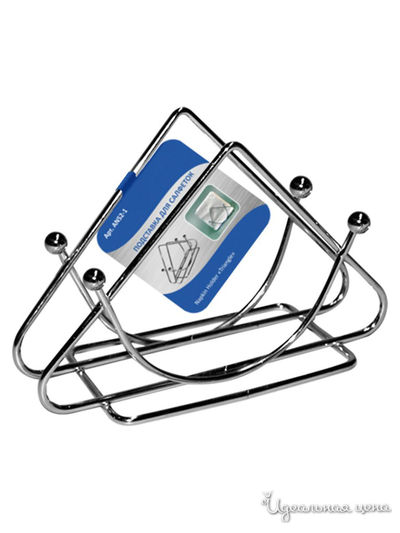 Подставка для салфеток Мультидом, цвет в ассортименте