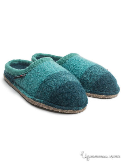 Тапочки HAFLINGER, цвет бирюзовый