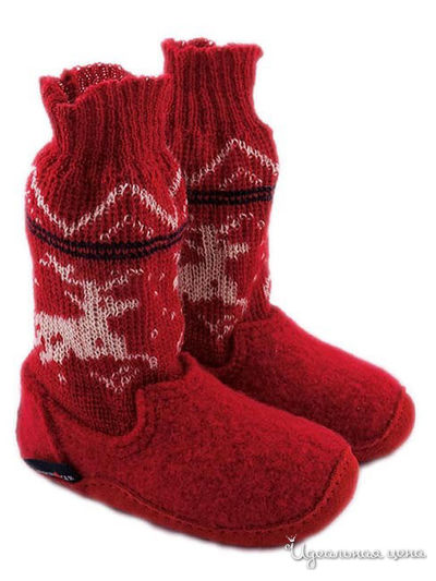 Тапочки HAFLINGER, цвет красный