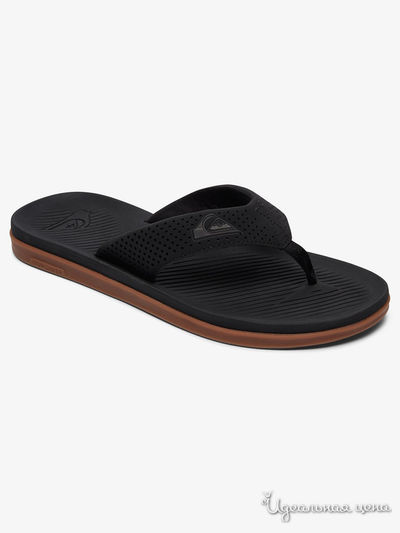 Шлепанцы Quiksilver, цвет черный