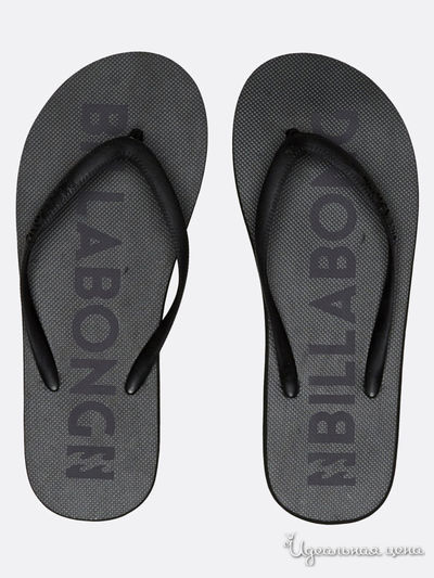 Шлепанцы Billabong, цвет черный