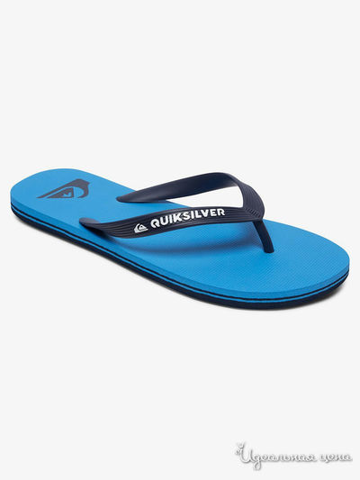 Шлепанцы Quiksilver, цвет синий