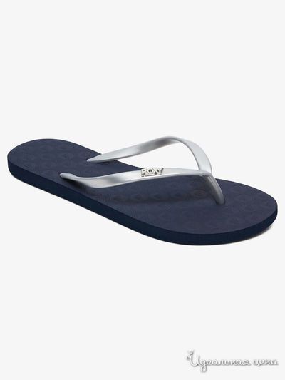 Шлепанцы Roxy, цвет синий
