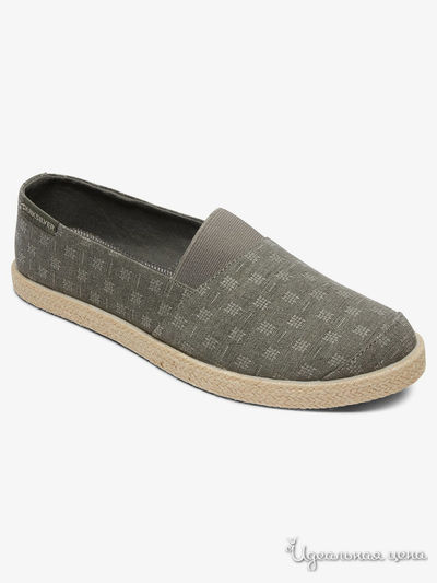 Эспадрильи Quiksilver, цвет зеленый