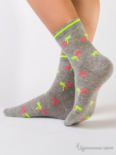 Носки CONTE, цвет серый