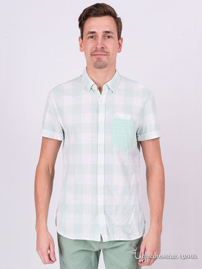 Рубашка Tom Tailor, цвет зеленый