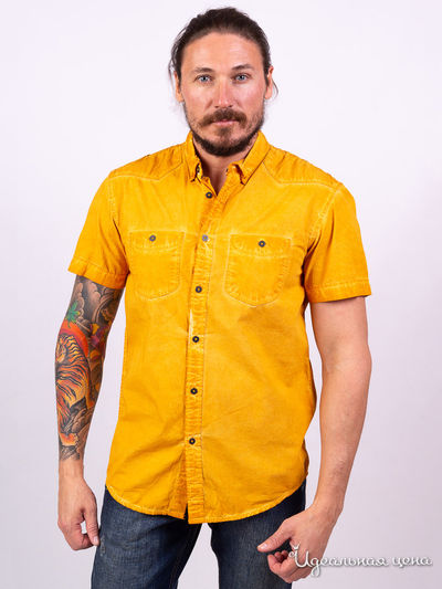 Рубашка Tom Tailor, цвет желтый