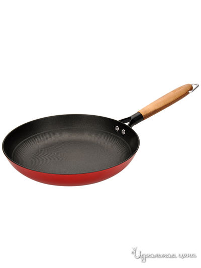 Сковорода, 28х5,5 см Regent, цвет красный