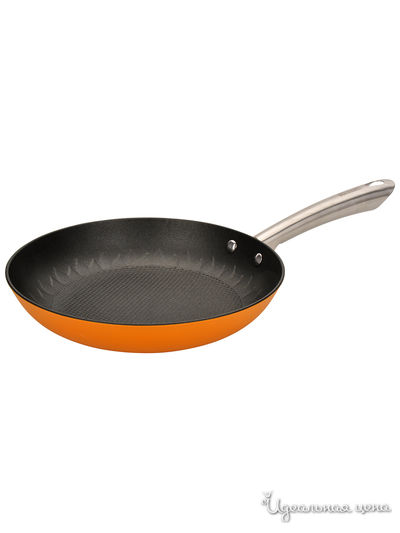 Сковорода, 26х5,5 см Regent, цвет оранжевый