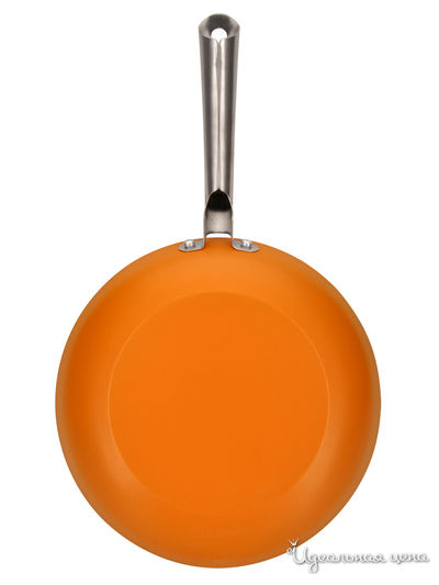 Сковорода, 26х5,5 см Regent, цвет оранжевый