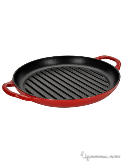 Противень гриль круглый, D 30 см Regent, цвет красный