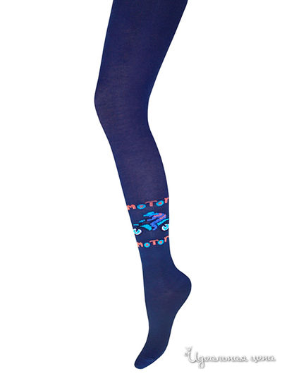 Колготки БЧК, цвет синий