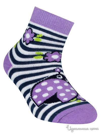 Носки CONTE, цвет сиреневый