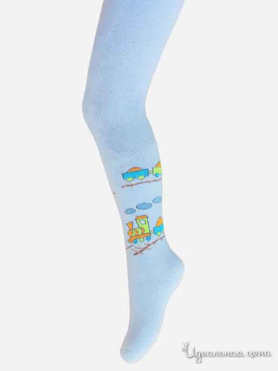 Колготки БЧК, цвет бледно-голубой