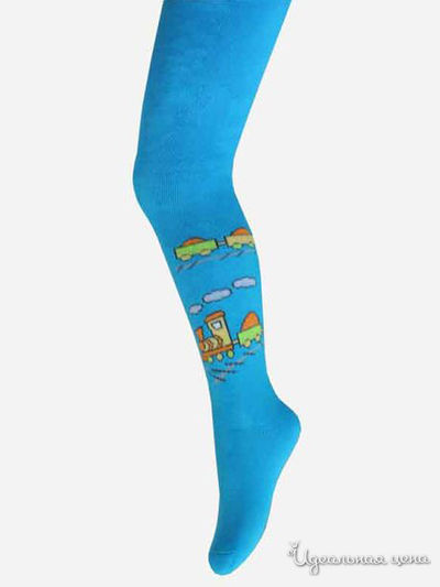 Колготки БЧК, цвет бирюзовый