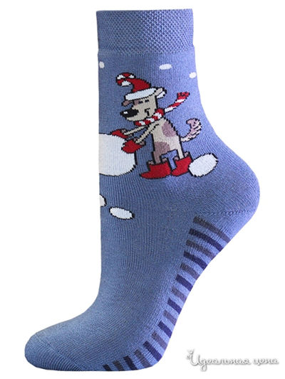 Носки БЧК, цвет синий