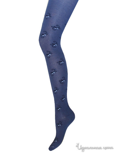 Колготки БЧК, цвет синий