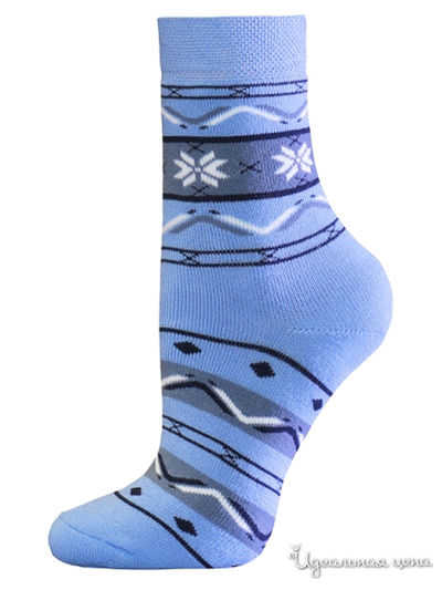 Носки БЧК, цвет голубой