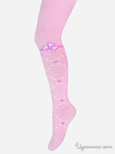 Колготки БЧК, цвет бледно-розовый