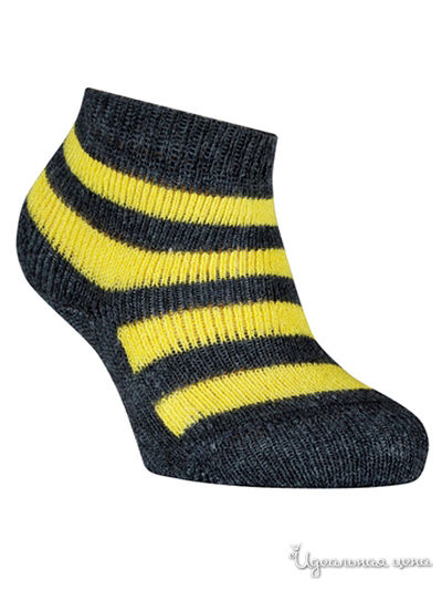 Носки CONTE, цвет темно-серый, желтый